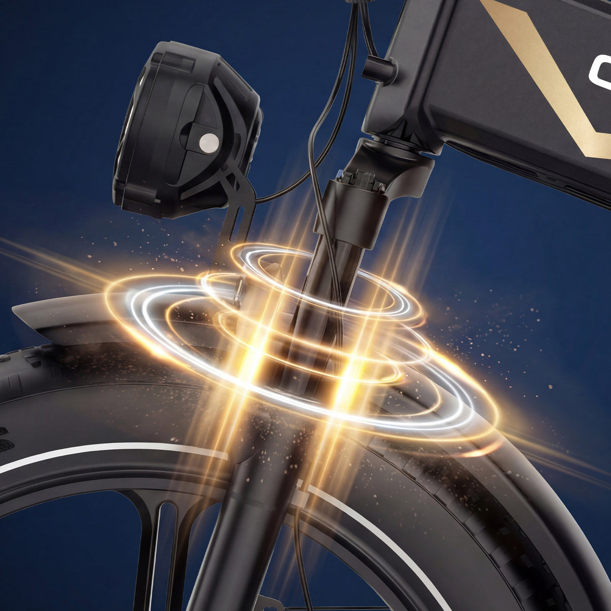 OVIVO V2 2.0 Bici Elettrica Pieghevole Fat 48V 18Ah 120 km