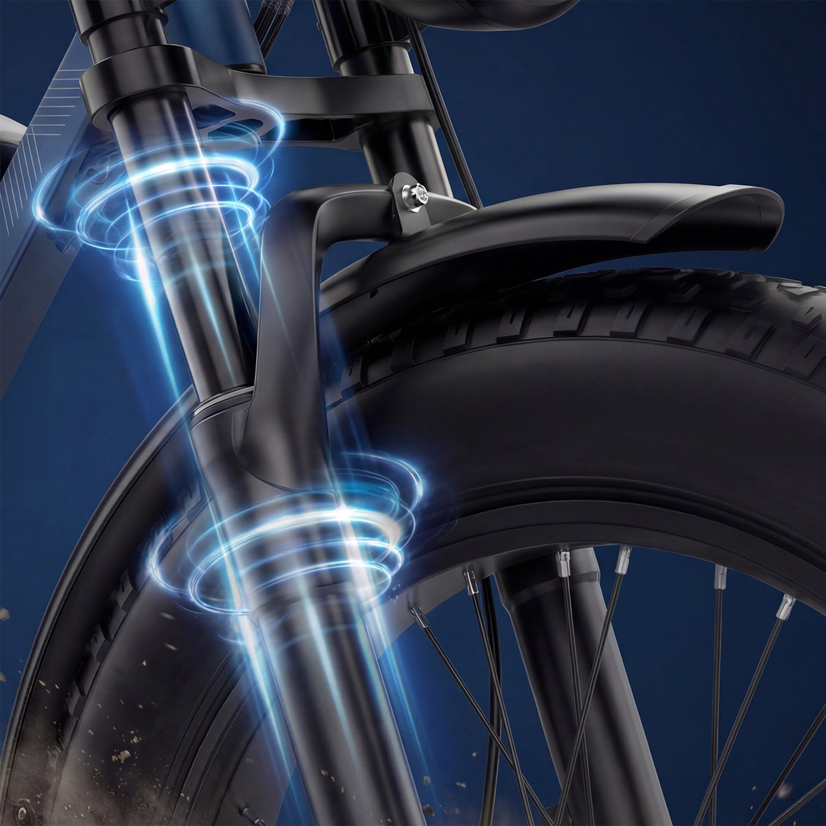 OVIVO GO LITE Bici Elettrica Fat 48V 20Ah Autonomia 120 km