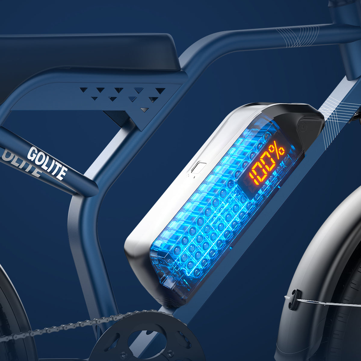 OVIVO GO LITE Bici Elettrica Fat 48V 20Ah Autonomia 120 km
