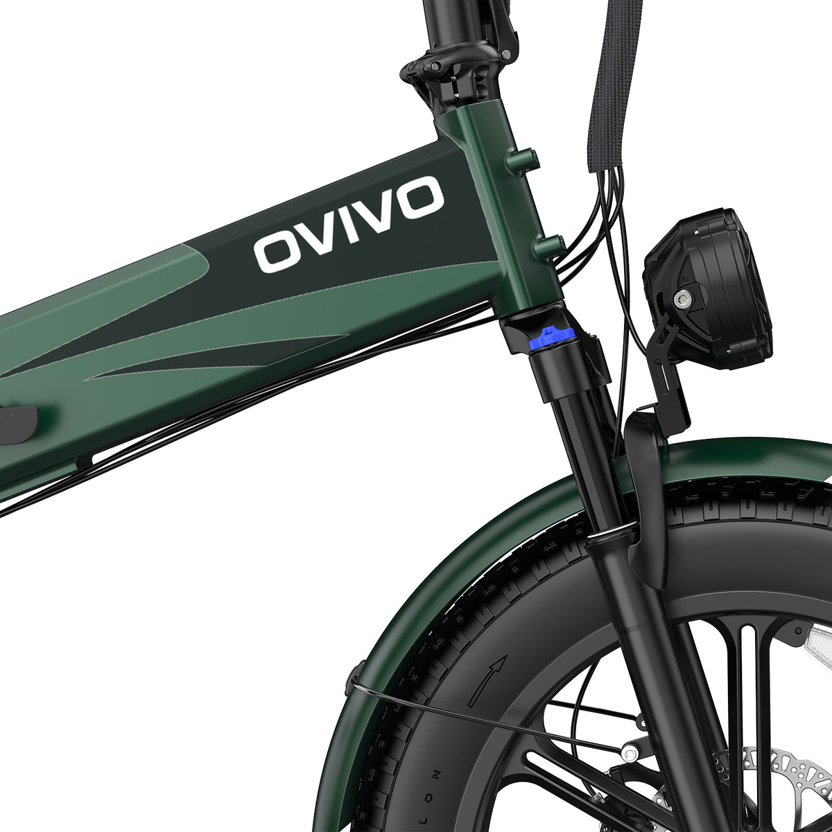OVIVO V2 PRO 2.0 Bici Elettrica Pieghevole 250W, 130KM di Libertà