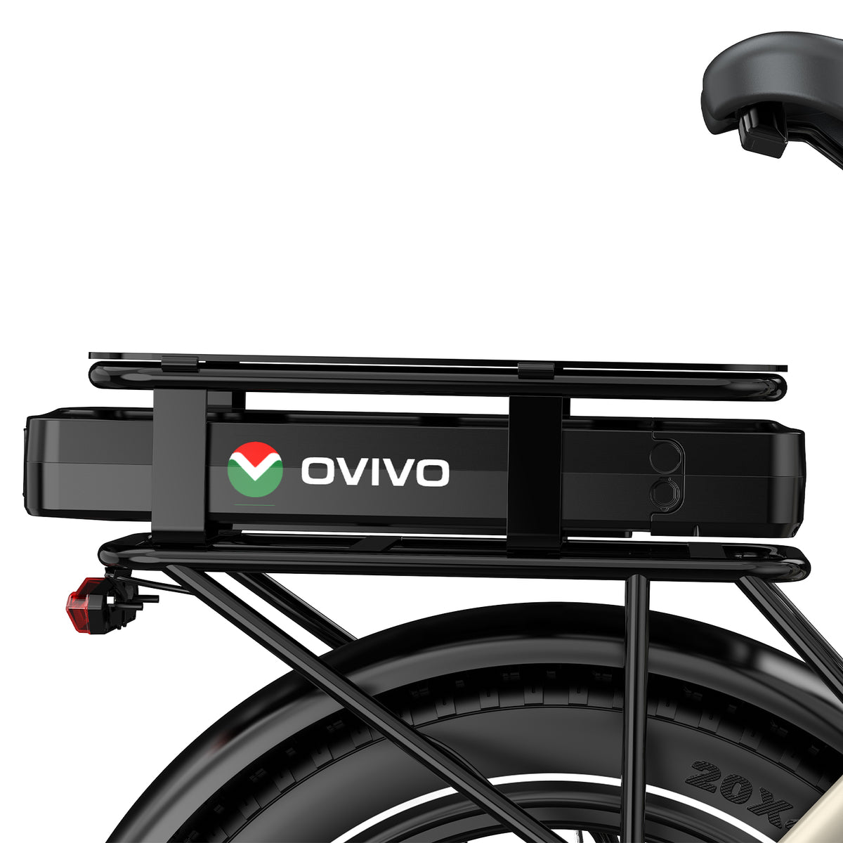 OVIVO C1 MAX Bici Elettrica Doppia Batteria 48V 23.4Ah 140 km