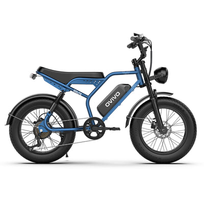 OVIVO GO LITE Bici Elettrica Fat 48V 20Ah Autonomia 120 km