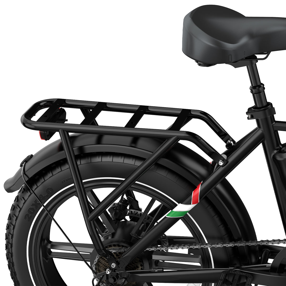 OVIVO V2 2.0 Bici Elettrica Pieghevole Fat 48V 18Ah 120 km