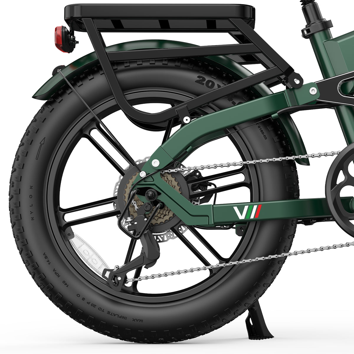 OVIVO V2 PRO 2.0 Bici Elettrica Pieghevole 250W, 130KM di Libertà