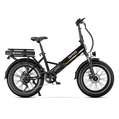 OVIVO C1 MAX Bici Elettrica Doppia Batteria 48V 23.4Ah 140 km