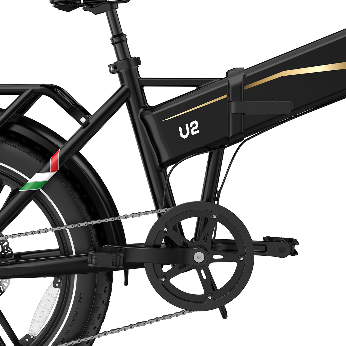 OVIVO V2 2.0 Bici Elettrica Pieghevole Fat 48V 18Ah 120 km