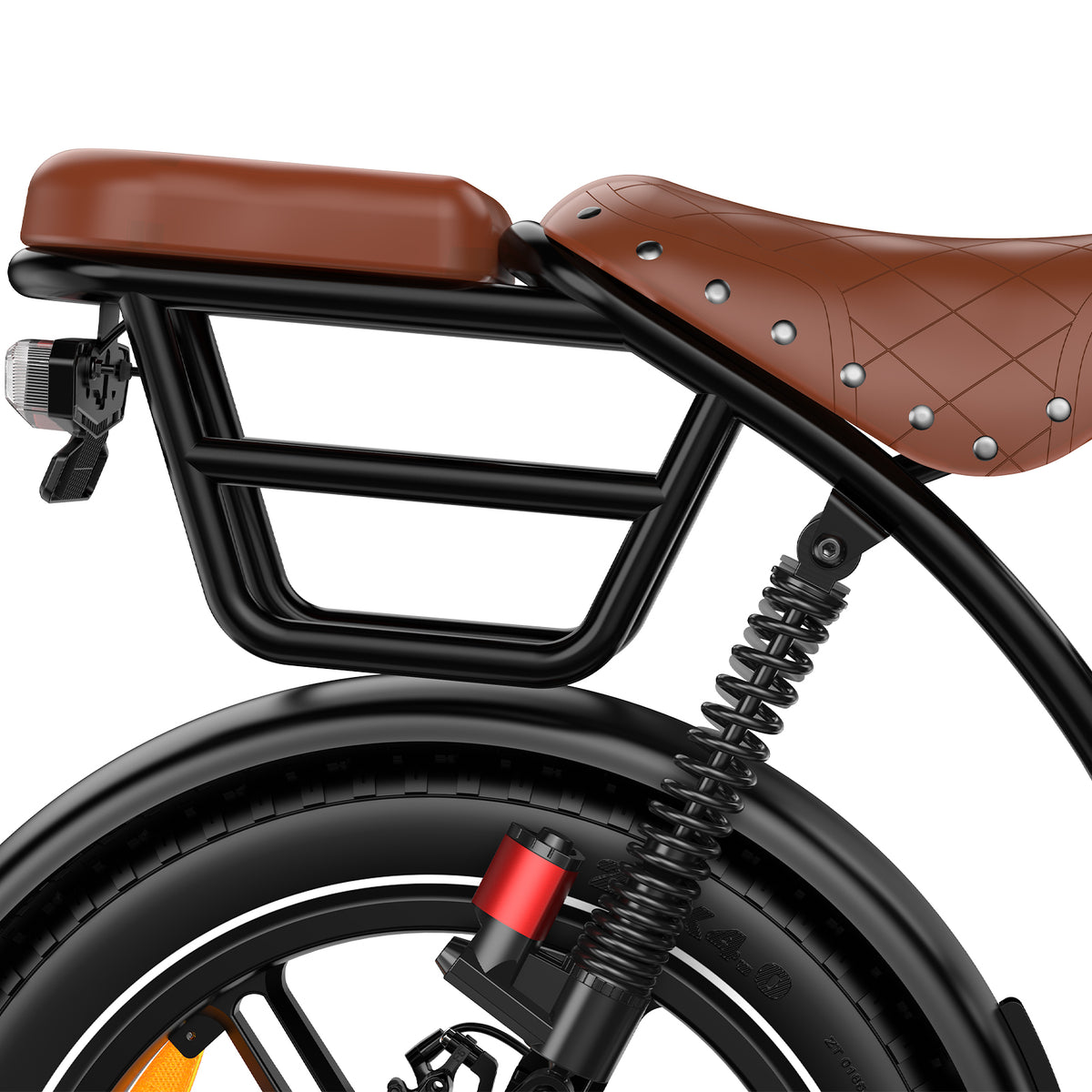 OVIVO HYPER GO Bici Elettrica Pieghevole Fat Bike Doppia Batteria