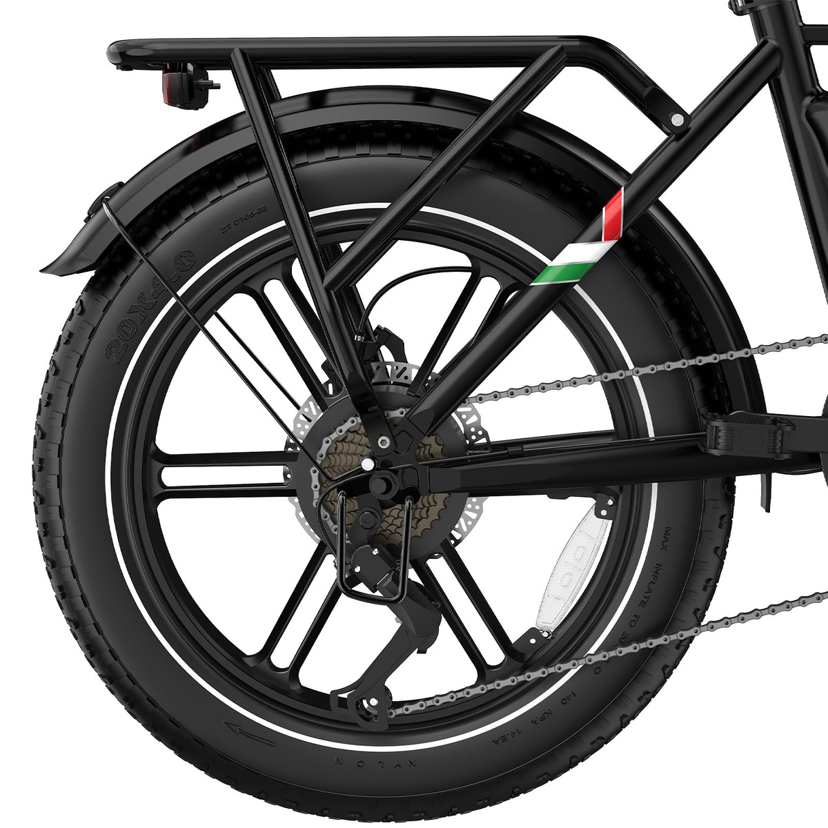 OVIVO V2 2.0 Bici Elettrica Pieghevole Fat 48V 18Ah 120 km