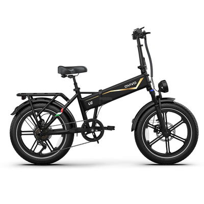 OVIVO V2 2.0 Bici Elettrica Pieghevole Fat 48V 18Ah 120 km