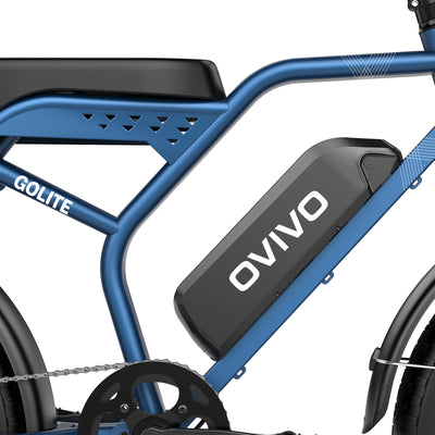 OVIVO GO LITE Bici Elettrica Fat 48V 20Ah Autonomia 120 km