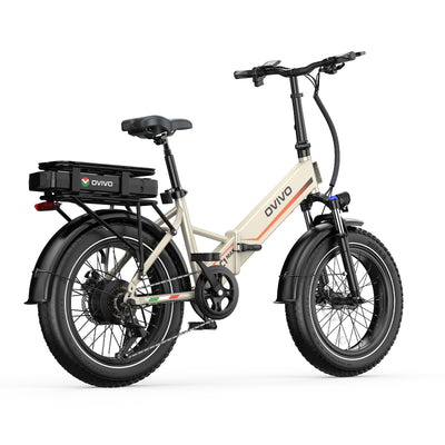 OVIVO C1 MAX Bici Elettrica Doppia Batteria 48V 23.4Ah 140 km