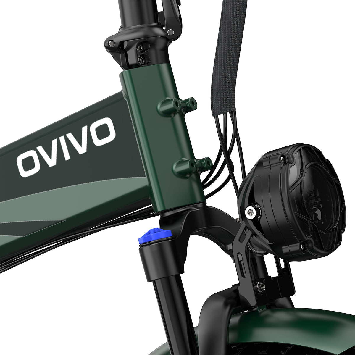 OVIVO V2 PRO 2.0 Bici Elettrica Pieghevole 250W, 130KM di Libertà