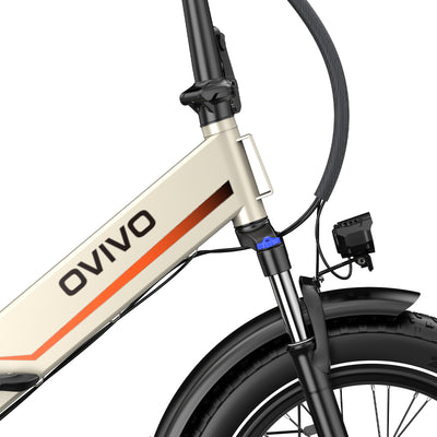 OVIVO C1 MAX Bici Elettrica Doppia Batteria 48V 23.4Ah 140 km