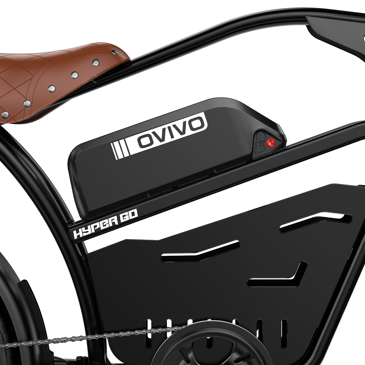 OVIVO HYPER GO Bici Elettrica Pieghevole Fat Bike Doppia Batteria
