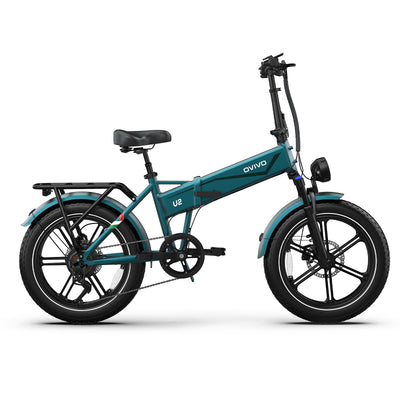 OVIVO V2 2.0 Bici Elettrica Pieghevole Fat 48V 18Ah 120 km