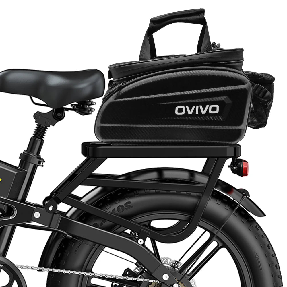 Borsa posteriore per portapacchi bici