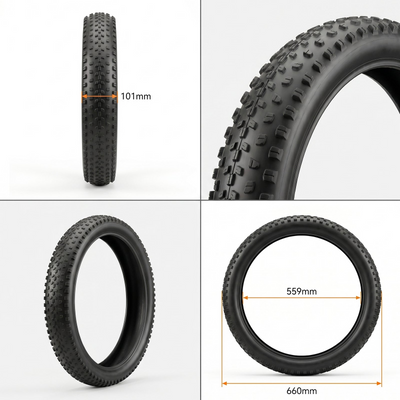 Pneumatico 26x4.0 per fat bike